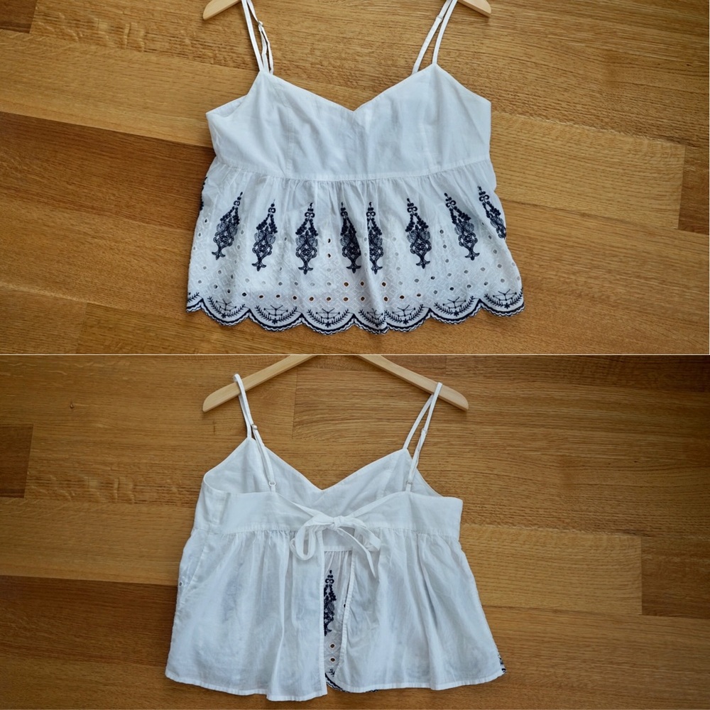 Abercrombie & Fitch White Lace Top